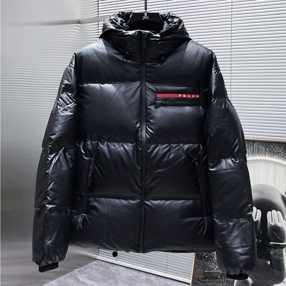 Prada Men's Black Puffer Jacket